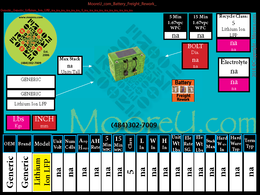 Battery Freight Rework Generic Generic Generic