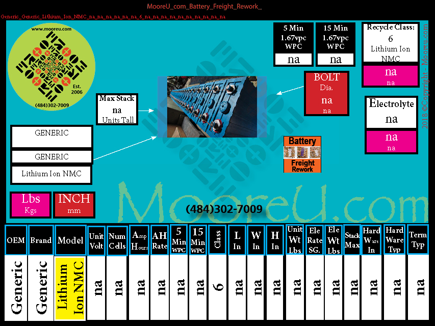 Battery Freight Rework Generic Generic Generic