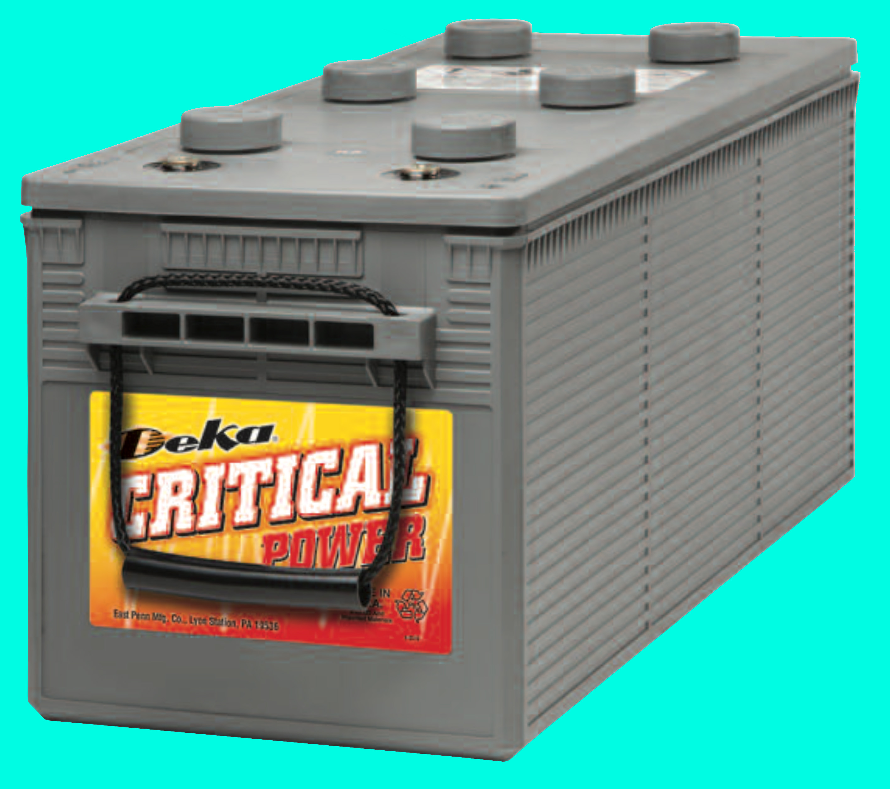 Product image for Battery Recycle East Penn Deka Deka Critical Power 8G4DF 2199 0 25