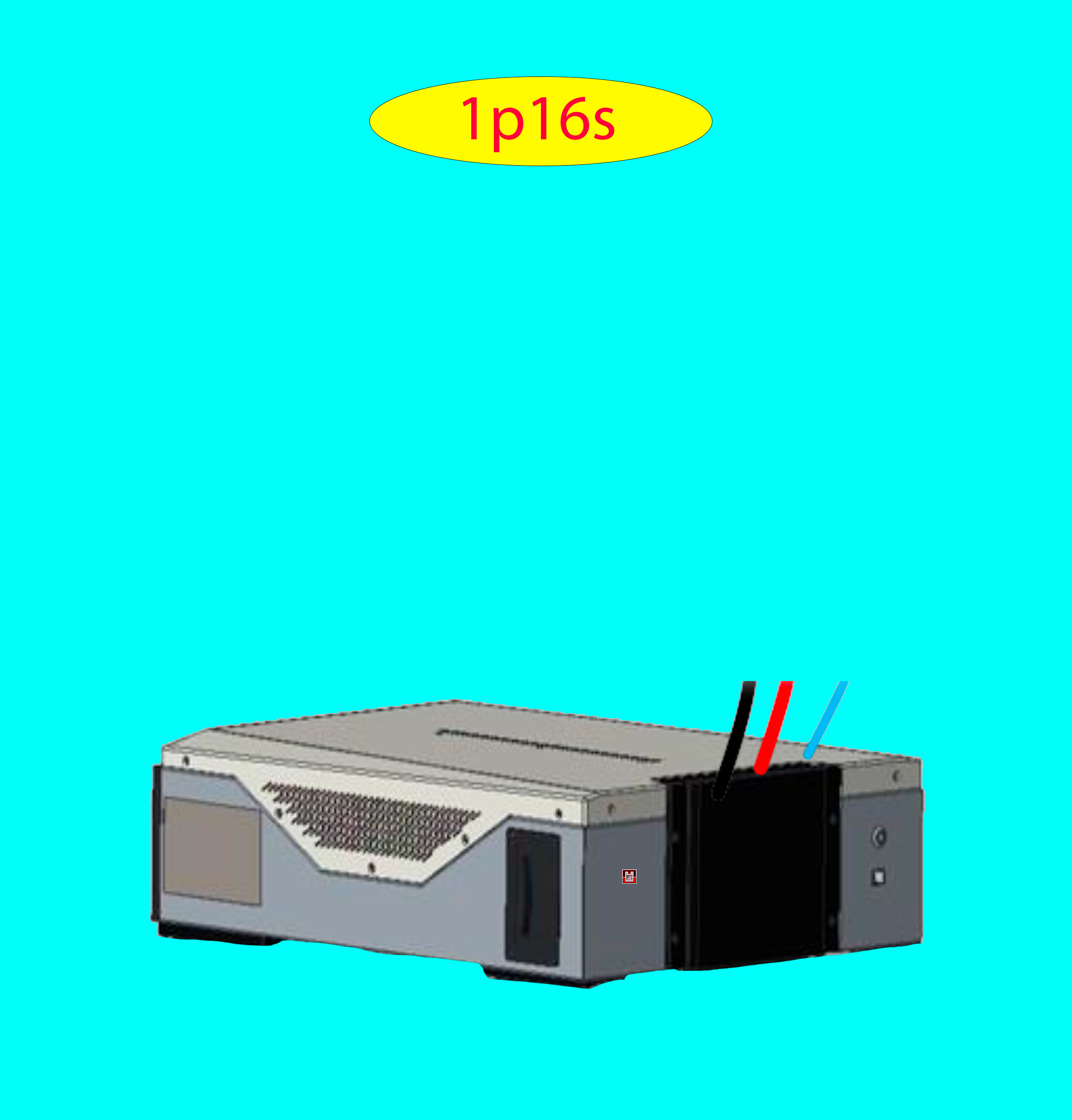 Product image for Battery Recycle East Penn Battery Deka Duration 1p16s LV DD5300 w 1CLUSTER 1STACK 0.25