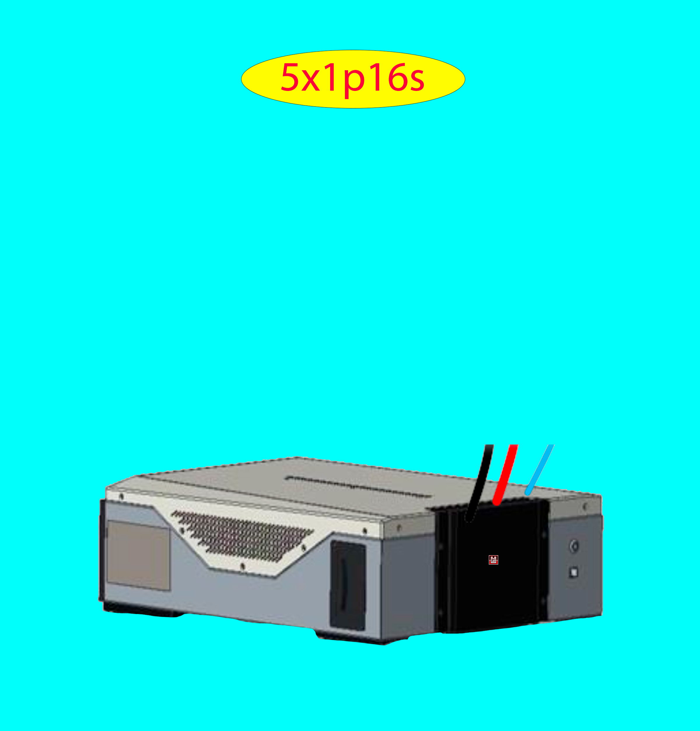 Product image for Battery Recycle East Penn Battery Deka Duration 5x1p16s LV DD5300 w 5CLUSTERS 5STACKS 0.25