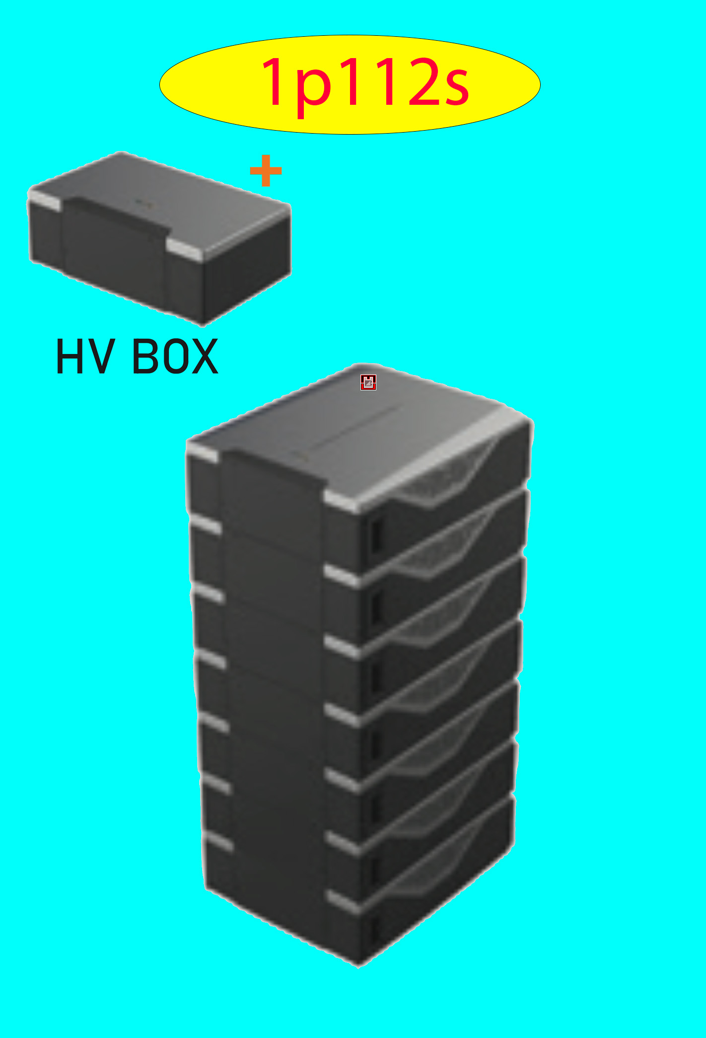 Product image for Battery Recycle East Penn Battery Deka Duration 1p7x16s HV DD5300 1CLUSTERS 1STACK HVCable