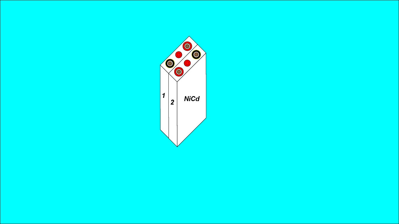 Product image for Battery Recycle SAFT Block Type H 2 x SBH 98