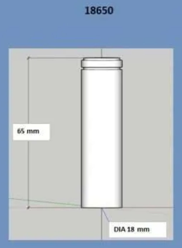 Product image for Battery Recycle Tesla 2x2Cylindrical 18650 NMC 79 55AHTotal 4 2vpc 4p1s 20AH 4 2vpc dimple