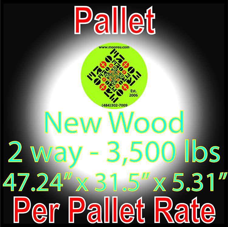 Product image for Logistic Services Pallet New Wood 2 way 3500 047 24 031 50 005 31 042 00