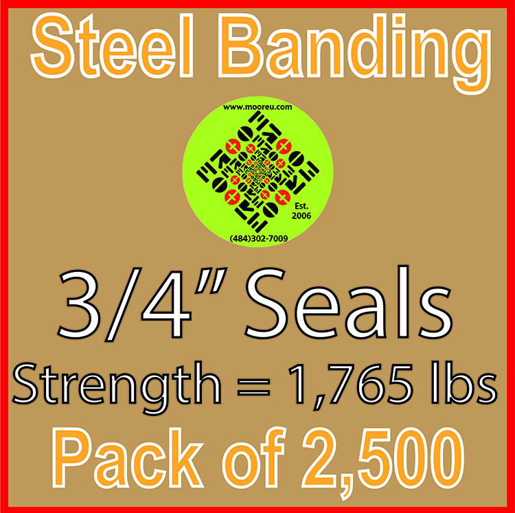 Product image for Logistic Services Steel Strapping Seals   3/4
