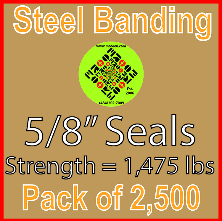 Product image for Logistic Services Steel Strapping Seals   5/8